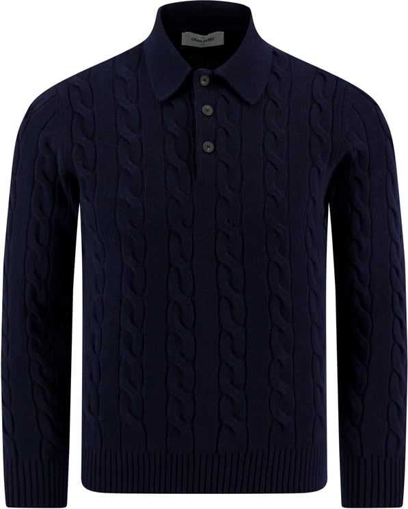 Gran Sasso Trui Blauw