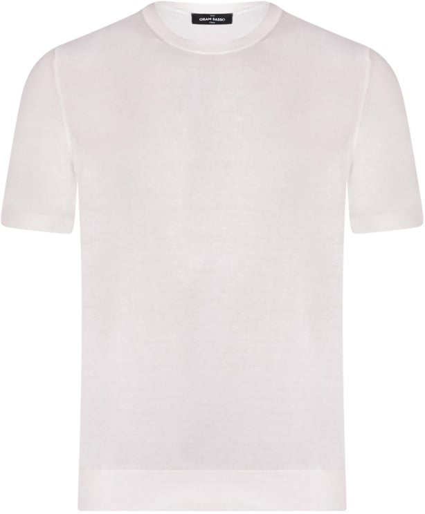 Gran Sasso Cotton Crewneck Straight Fit T Shirt