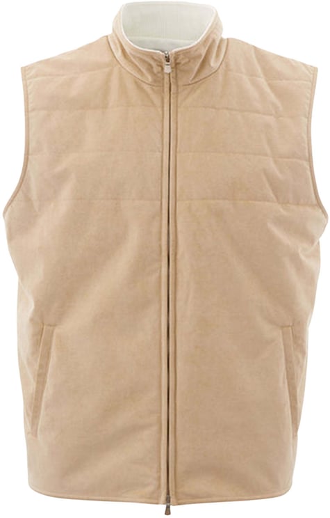 Gran Sasso Gran Sasso  Bodywarmers Beige 57101/55005/010
