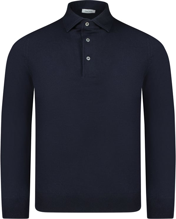 Gran Sasso Polo Blauw