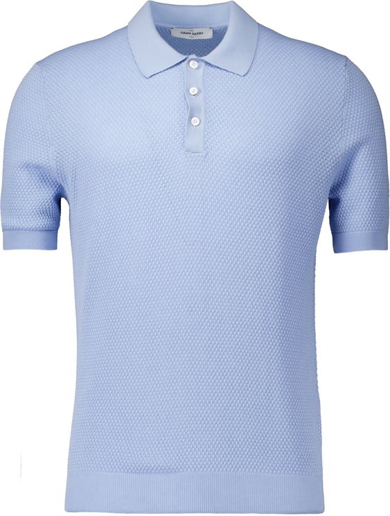Gran Sasso Gran Sasso  Polos Lichtblauw 57113/20620