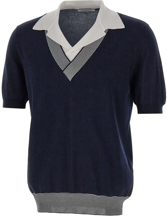 Gran Sasso T-Shirts And Polos Blue