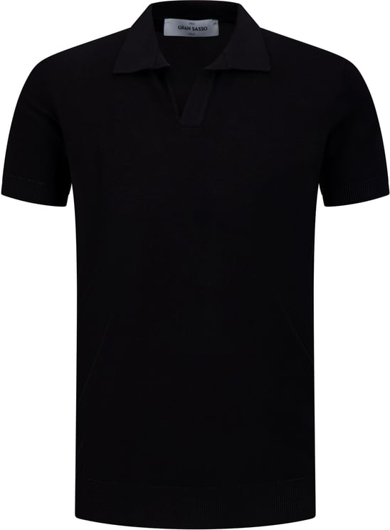 Gran Sasso Polo Zwart