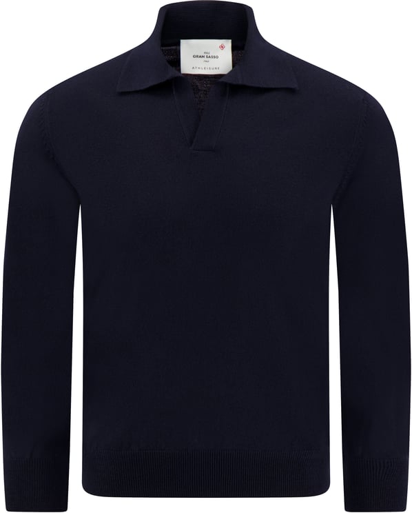 Gran Sasso Polo Blauw