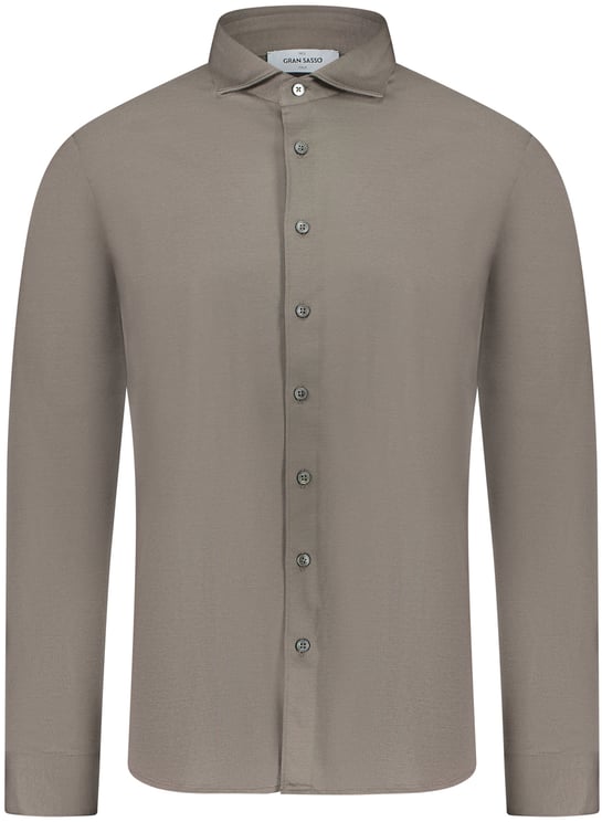Gran Sasso Overhemd Bruin