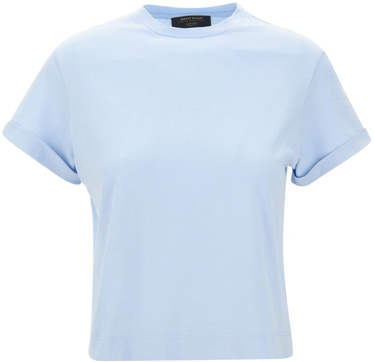 Gran Sasso T-Shirts And Polos Light Blue
