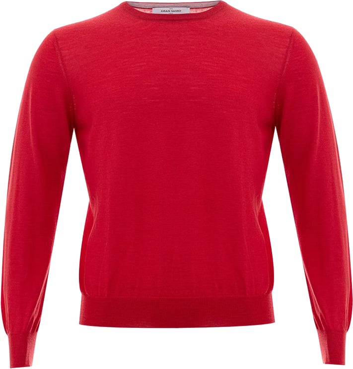 Gran Sasso Gran Sasso Red Wool Sweatshirt