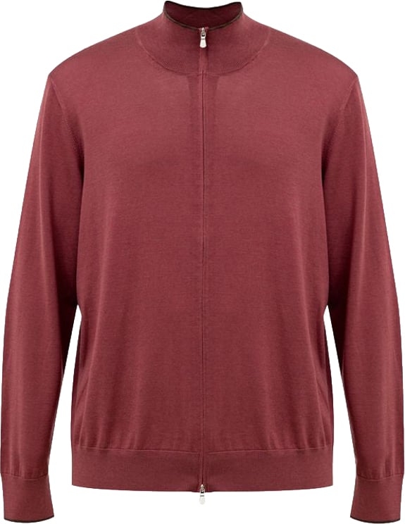Gran Sasso Gran Sasso Red Silk T-Shirt