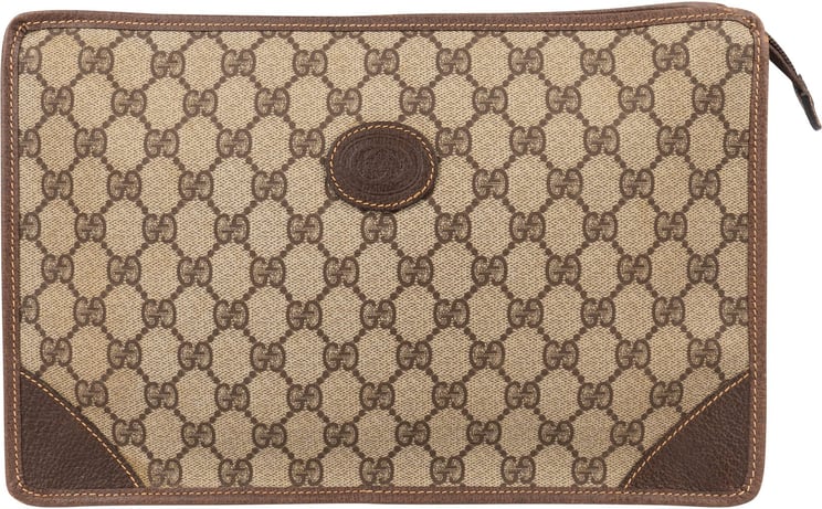Gucci Gucci GG Monogram Vintage Supreme Clutch