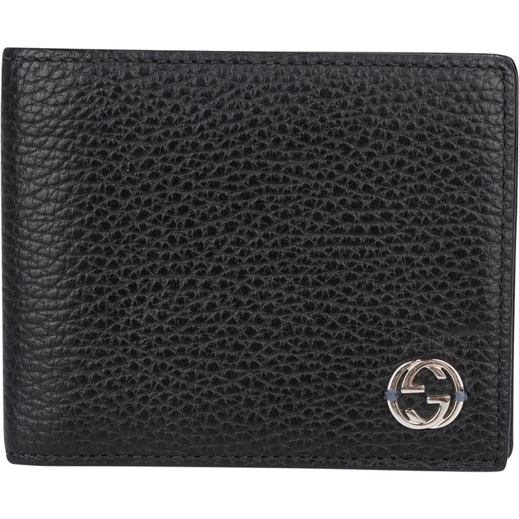 Gucci Gucci GG Emblem Leather Wallet