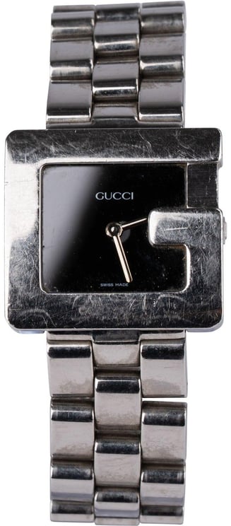 Gucci Gucci Silver Tone G-Watch 3600J Women Watch