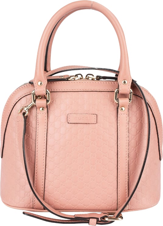 Gucci Gucci Microguccissima Leather Small Dome Satchel Handbag