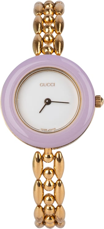 Gucci Gucci Gold Tone Change Bezel 11/12.2 Women Watch