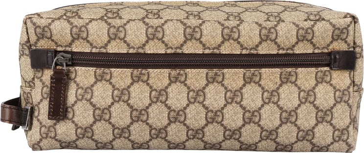 Gucci Gucci Monogram GG Supreme Toiletry Pouch Bag