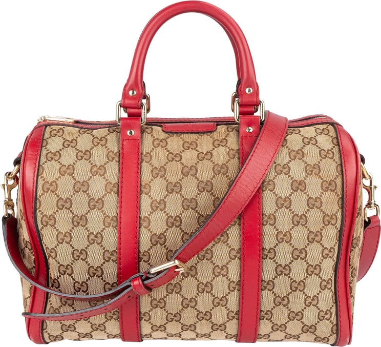Gucci Gucci Monogram GG Joy Boston Handbag