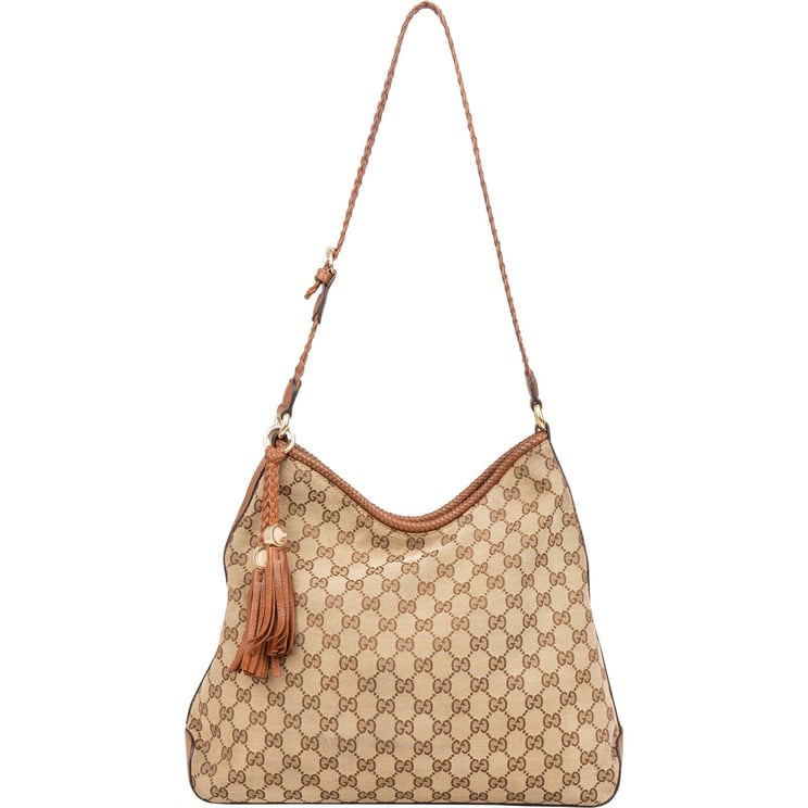 Gucci Gucci Monogram GG Canvas Marrakesh Crossbody Bag