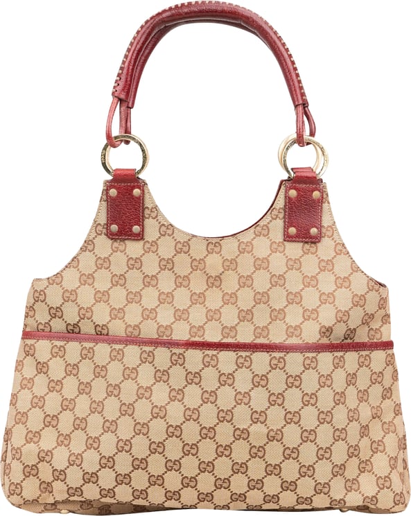 Gucci Gucci Monogram GG Hobo Handbag