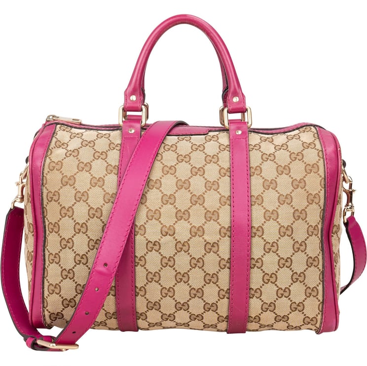 Gucci Gucci Monogram GG Boston Handbag