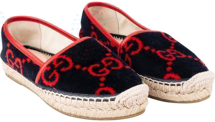Gucci Gucci GG Logo Espadrilles Flat Shoes (35)