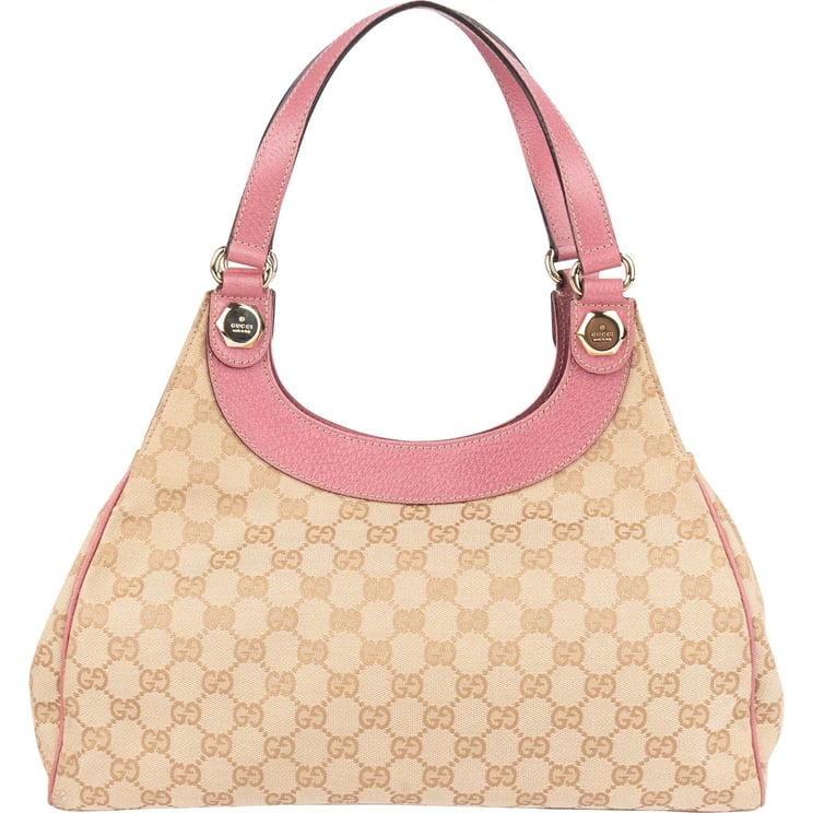Gucci Gucci Monogram GG Canvas Shoulder Bag