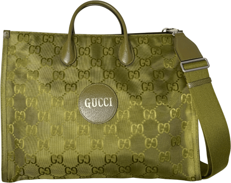 Gucci Gucci Off The Grid Tote Bag Grün / sehr gut
