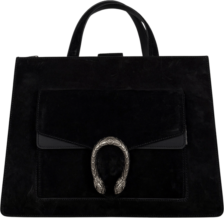 Gucci Gucci Dionysus Handtasche aus Veloursleder Schwarz / sehr gut