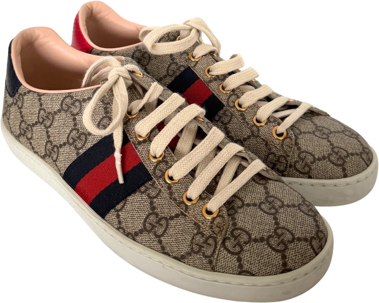 Gucci Gucci Ace Damensneaker Größe 36 1/2 Braun / sehr gut