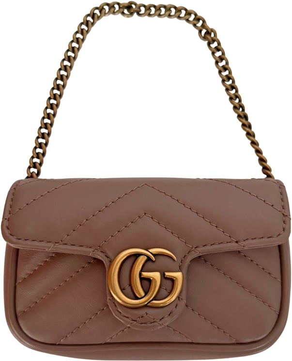 Gucci Gucci GG Marmont Matelasse Micro Bag Dusty Pink / neuwertig