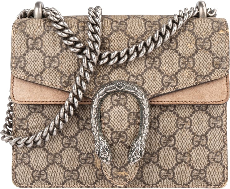 Gucci Gucci Monogram Dionysus GG Supreme Mini Crossbody Bag