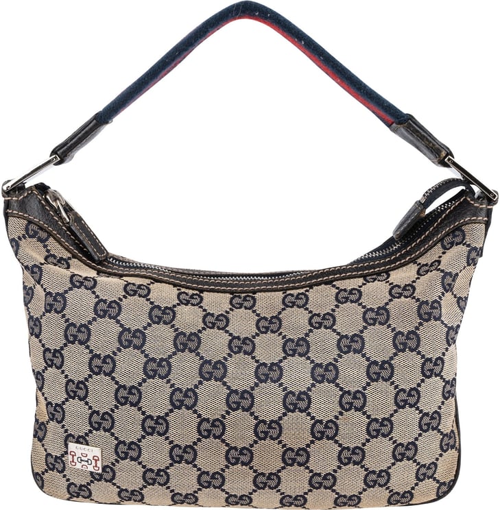 Gucci Gucci Monogram GG Canvas Pochette Handbag