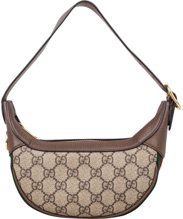 Gucci Gucci Monogram GG Supreme Mini Ophidia Handbag