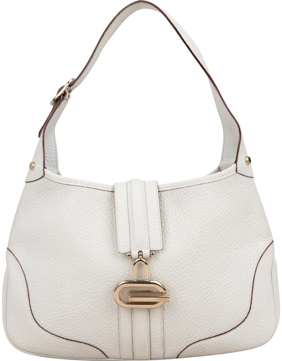 Gucci Gucci Grained Leather Jackie Shoulder Bag