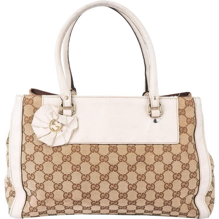 Gucci Gucci GG Monogram Flower Handbag