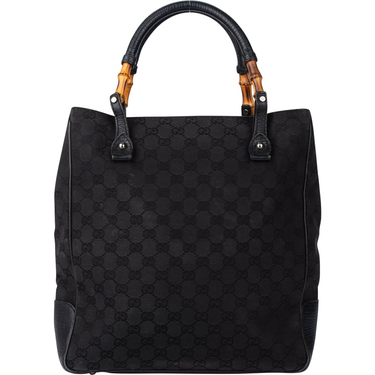 Gucci Gucci GG Monogram Bamboo Handbag