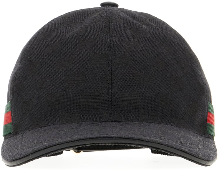 Gucci Gucci Black polyester blend baseball cap