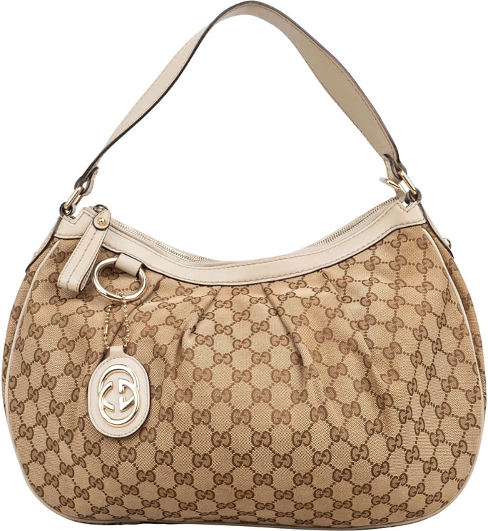 Gucci Gucci Monogram GG Sukey Shoulder Bag