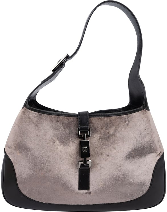 Gucci Gucci Velvet Jackie Shoulder Bag