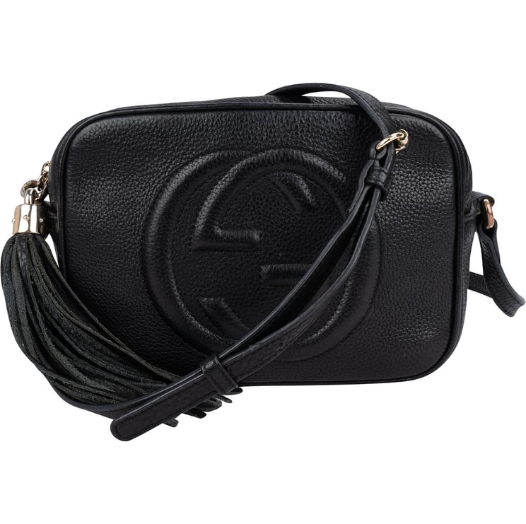 Gucci Gucci Leather GG Soho Crossbody Bag