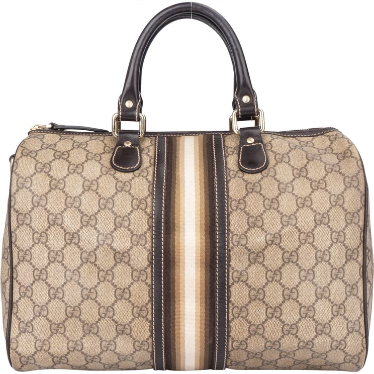 Gucci Gucci GG Supreme Monogram Boston Handbag