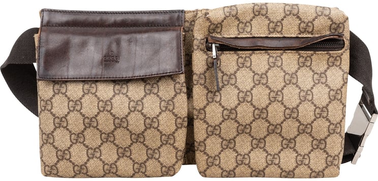 Gucci Gucci Monogram GG Supreme Canvas Belt Crossbody Bag