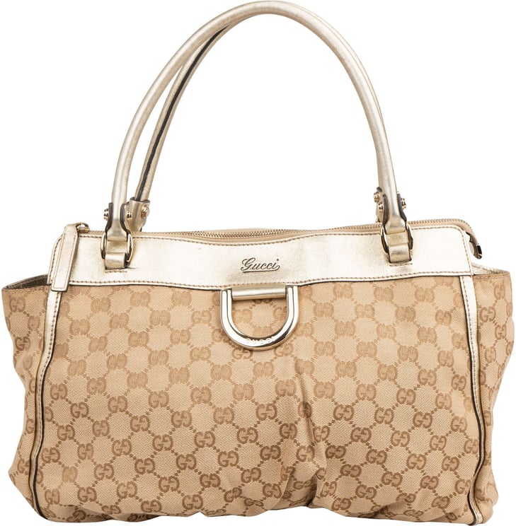 Gucci Gucci Monogram GG Canvas Abbey D-Ring Shoulder Bag