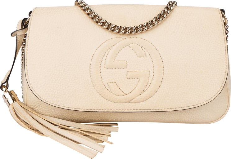 Gucci Gucci Leather Soho GG Crossbody Bag