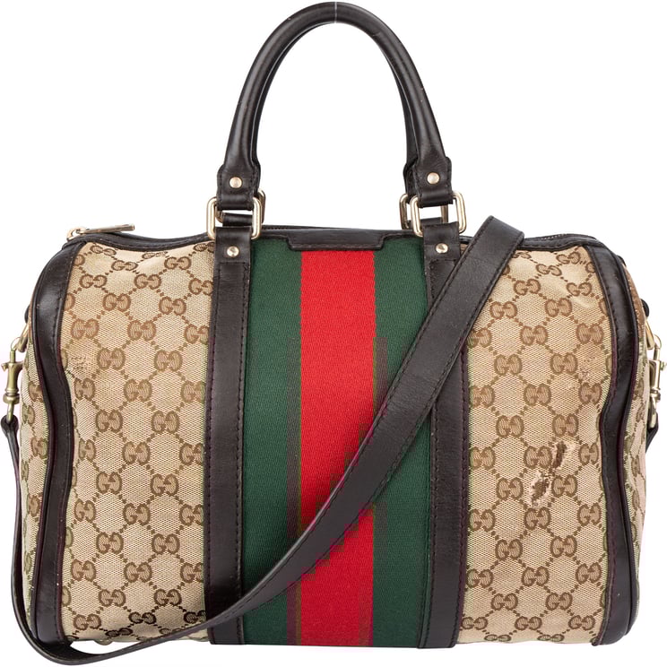 Gucci Gucci GG Monogram Boston Handbag