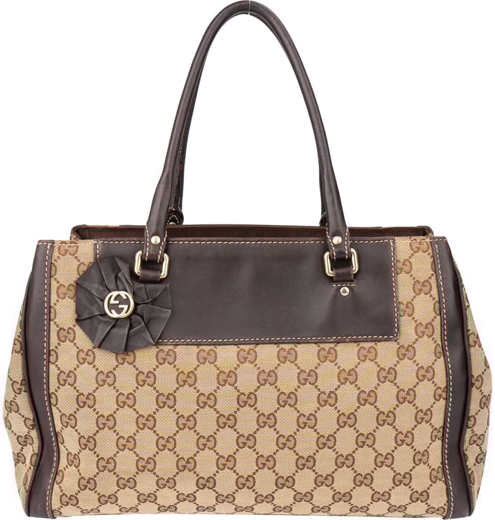 Gucci Gucci GG Monogram Flower Handbag