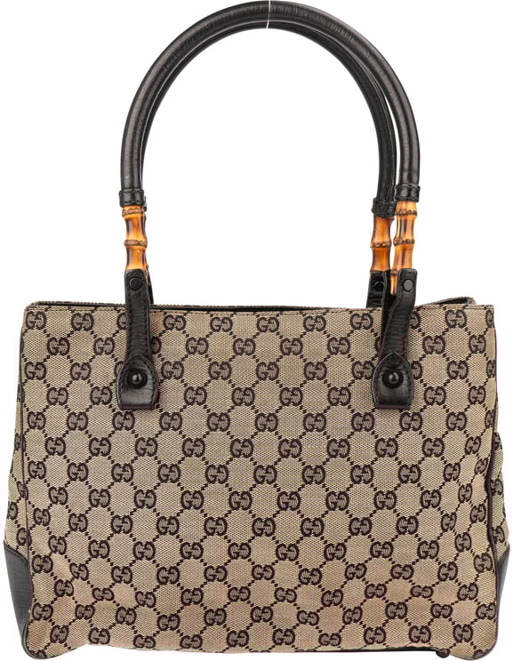 Gucci Gucci GG Monogram Bamboo Handbag