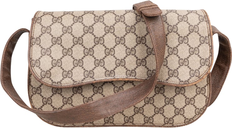 Gucci Gucci GG Canvas Monogram Crossbody Bag