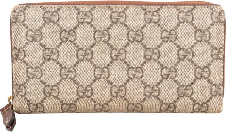 Gucci Gucci GG Monogram Zip Wallet