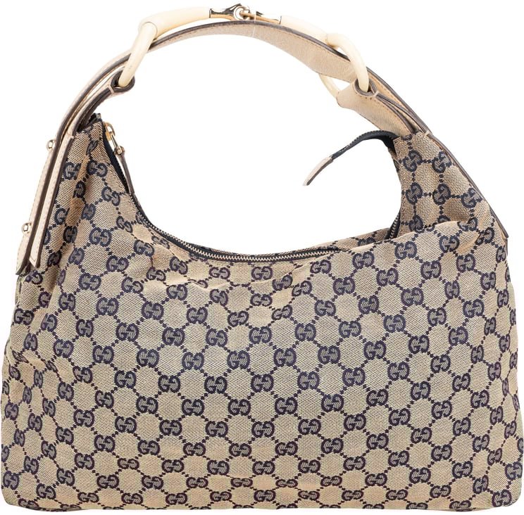 Gucci Gucci GG Monogram Horsebit Handbag