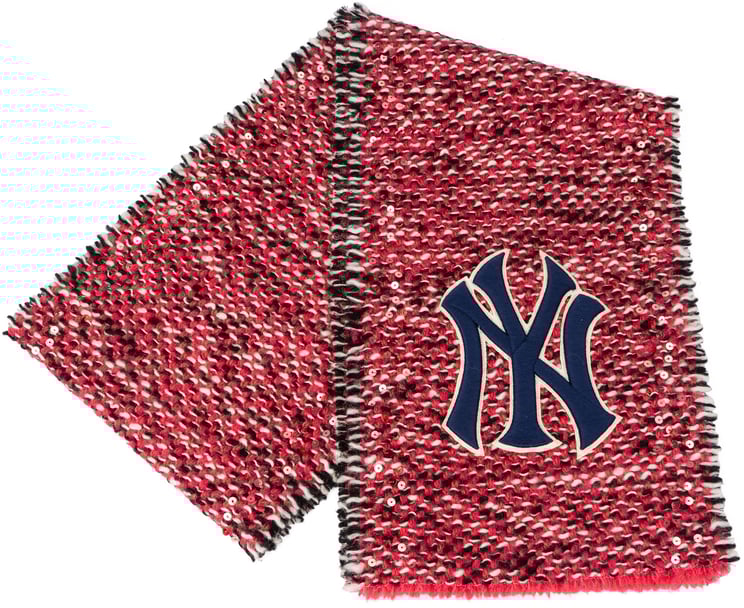 Gucci Gucci Multicolor Wool Yankee Scarf Schal