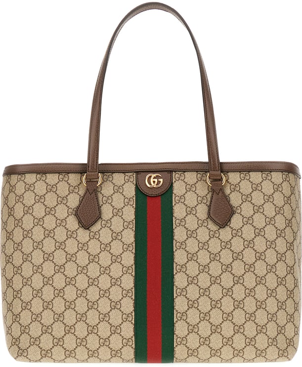 Gucci Gucci GG Supreme fabric medium Ophidia shopping bag
